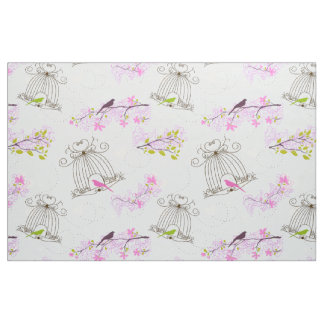 Tela Tejido de jaula de aves florales 2