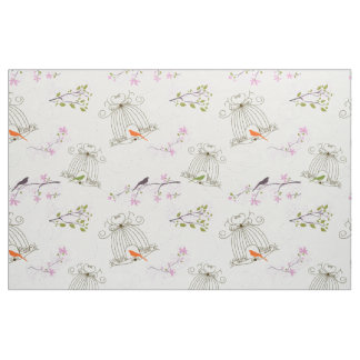 Tela Tejido de jaula de aves florales 2