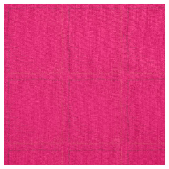Tela Tejido de lino en fuschia (Retal)