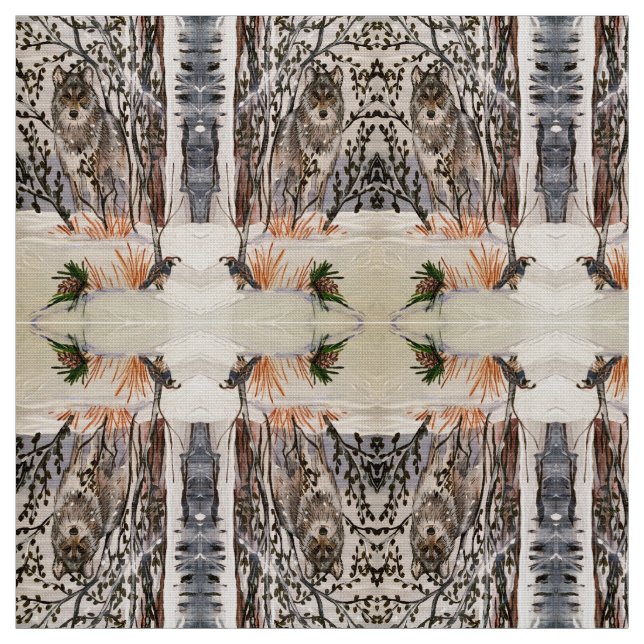 Tela Tejido de lobo de codorniz (Retal)