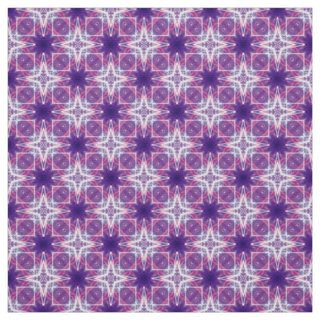 Tela Tejido de mobiliario blanco azul Glitch2 (Retal)