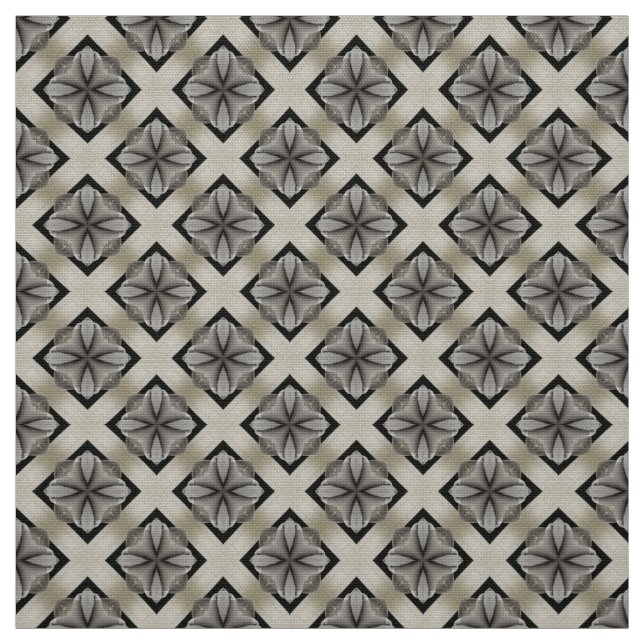 Tela Tejido de mobiliario gris amarillo pálido (Retal)