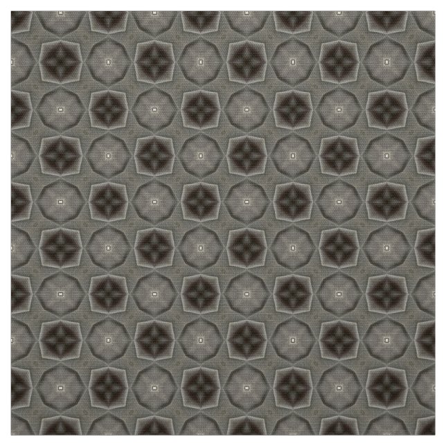 Tela Tejido de mobiliario gris marrón Glitch2 (Retal)