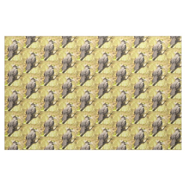 Tela Tejido de pájaro gris canto ("Cuarto gordo" (fat quarter))