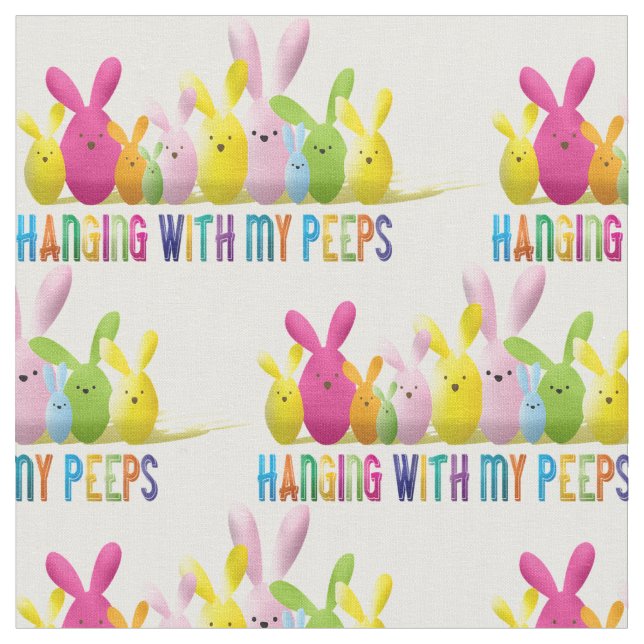 Tela ¡Tejido de Pascua! (De cerca)