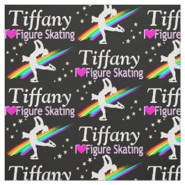 TELA TEJIDO DE PATINAJE DE FIGURA DE AMOR PERSONALIZADO