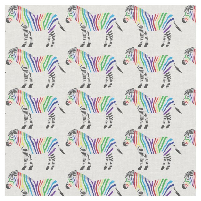 Tela Tejido de patrón de cebra (De cerca)