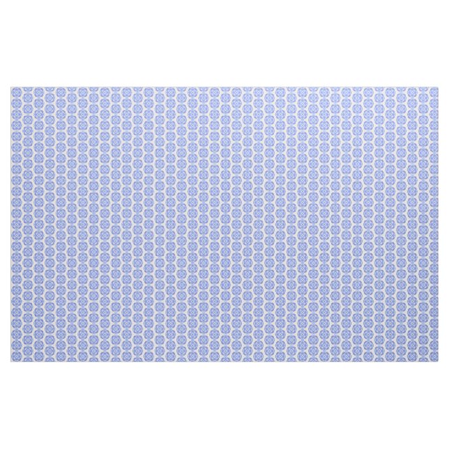 Tela Tejido de patrón de corte azul (Yarda)