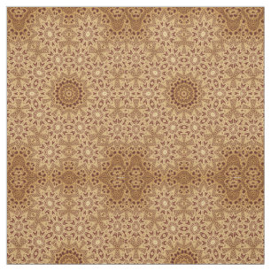 Tela Tejido de patrón de flor de impresión de Henna Lac