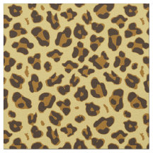 Tejido de patrón de impresión de animales leopardo