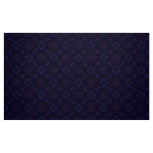 Tela Tejido de patrón de Personalizado azul morado índi
