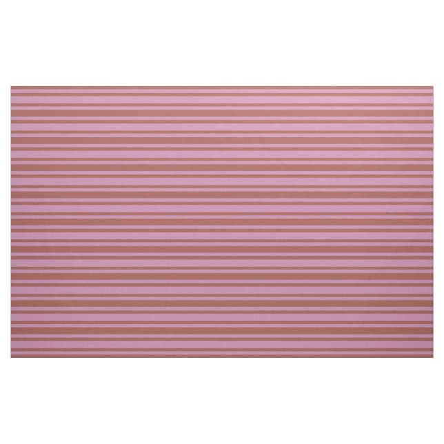 Tela Tejido de patrón de rayas rosadas (Yarda)