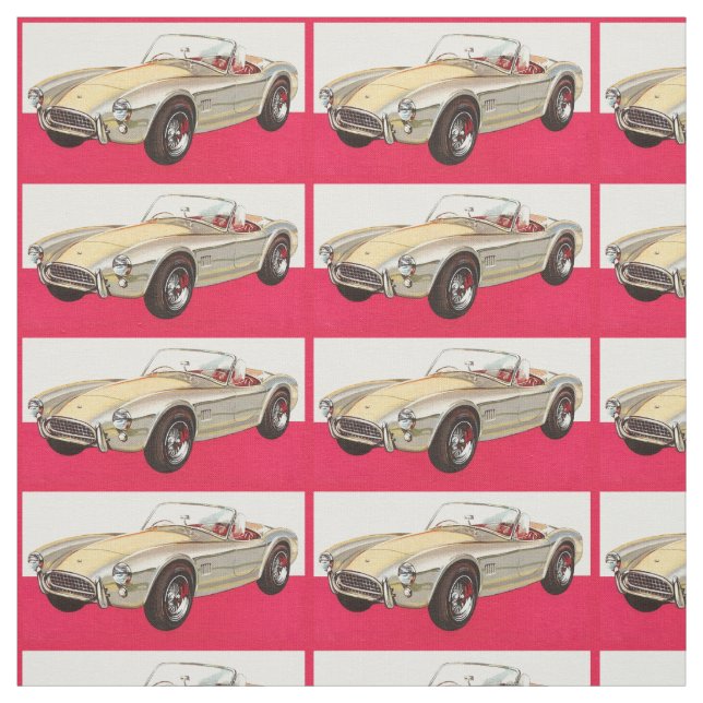 Tela Tejido de personalizado de coches de época (Retal)