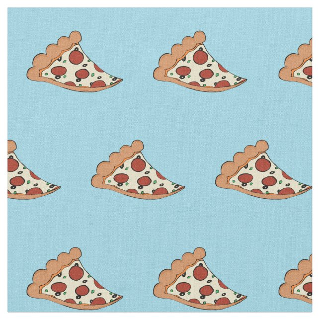 Tela Tejido de pizzas (De cerca)