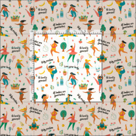 Tela Tejido de positividad corporal