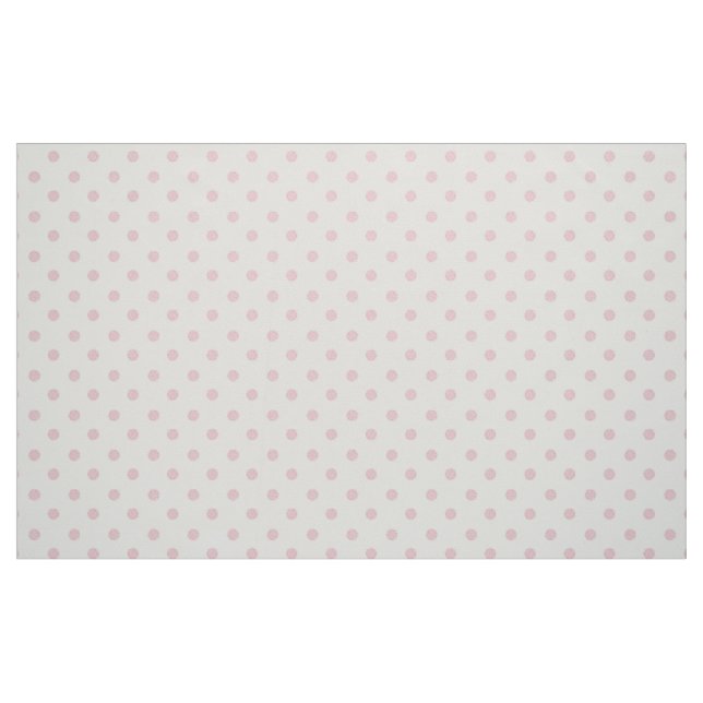 Tela Tejido de puntas de polka/rosa ("Cuarto gordo" (fat quarter))