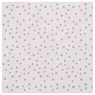 Tela Tejido de puntos de pintura rosada