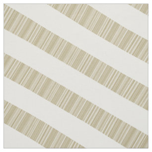 Tela Tejido de rayas modernas de color blanco beige