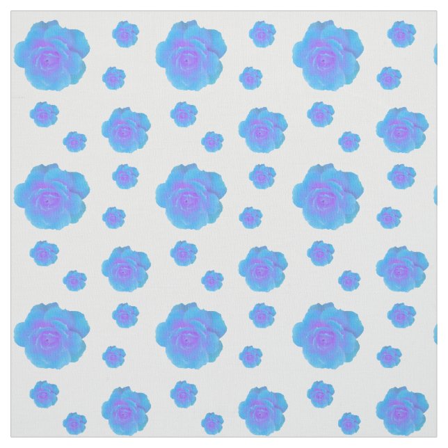 Tela Tejido de Rosa de Ángel Azul (Retal)