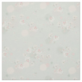 Tela Tejido de Rosas de té suave