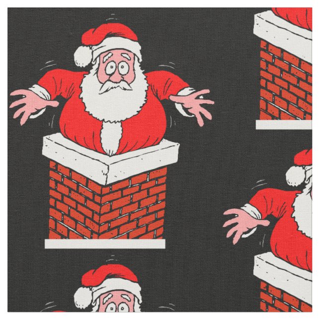Tela ¡Tejido de Santa! (De cerca)