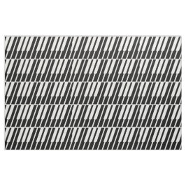 Tela Tejido de teclas de piano blanco