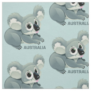 Tela Tejido de texto de personalizado de Koala