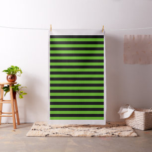 Tela Tejido De Tira Verde Y Negro