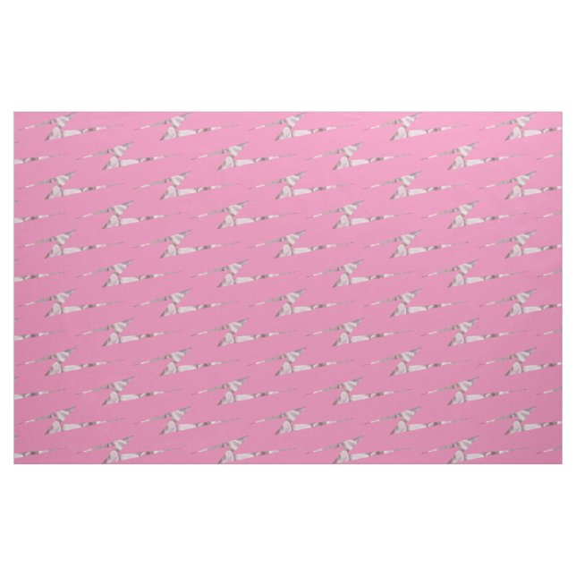 Tela Tejido de tornillos relámpagos rosados (Yarda)