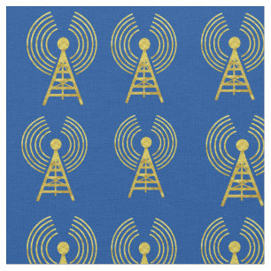 Tela Tejido de transmisores de radio Golden Ham