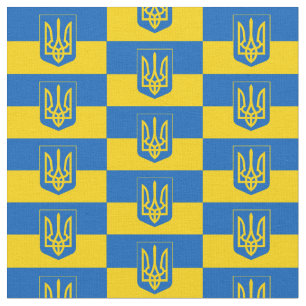 Tela Tejido de Ucrania y patriotas de bandera ucraniana