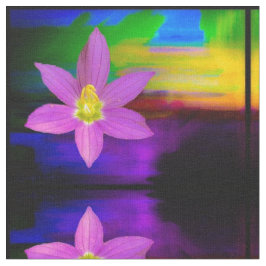 Tela Tejido dramático de resumen rosado