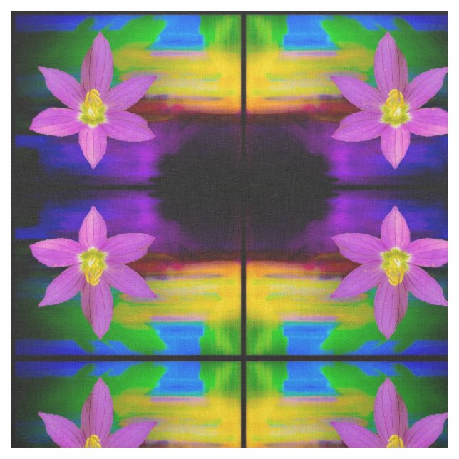 Tela Tejido dramático de resumen rosado (Retal)