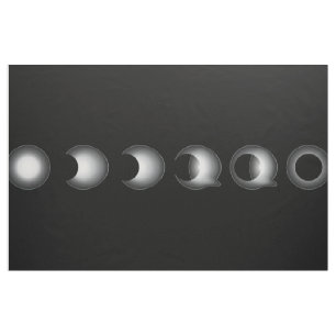 Tela tejido eclipse lunar