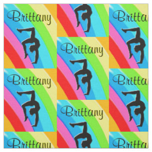 TELA TEJIDO GIMNASTICO PERSONALIZADO VIBRANTE RAINBOW