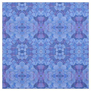 Tela Tejido - Hidrangea azul