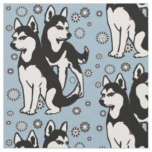 Tela Tejido Husky siberiano