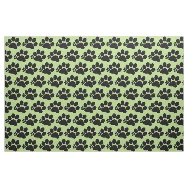 Tela Tejido - Impresiones de hojas de polidáctilo ("Cuarto gordo" (fat quarter))