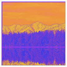 Tejido Majestuoso de Montaña Púrpura