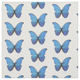 Tela Tejido - Mariposas Morfo Azul