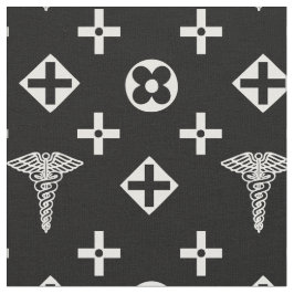 Tela Tejido médico. logotipo de médicos