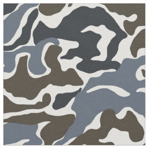 Tela Tejido militar de Khaki Gray Camo