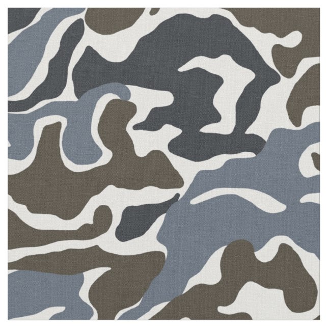 Tela Tejido militar de Khaki Gray Camo (De cerca)
