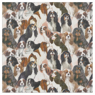 Tela Tejido mural Cavalier Spaniel