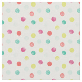 Tela Tejido Patterned (Brights) con puntos esponjizados