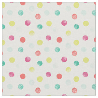 Tela Tejido Patterned (Brights) con puntos esponjizados