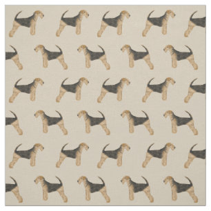 Tela Tejidos de Airedale Terrier