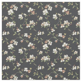 Tela Tejidos de algodón de estampado floral