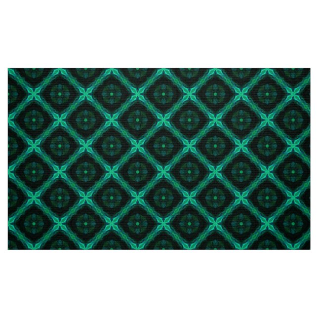 Tela Tejidos de algodón Verde azulado verde Personaliza ("Cuarto gordo" (fat quarter))