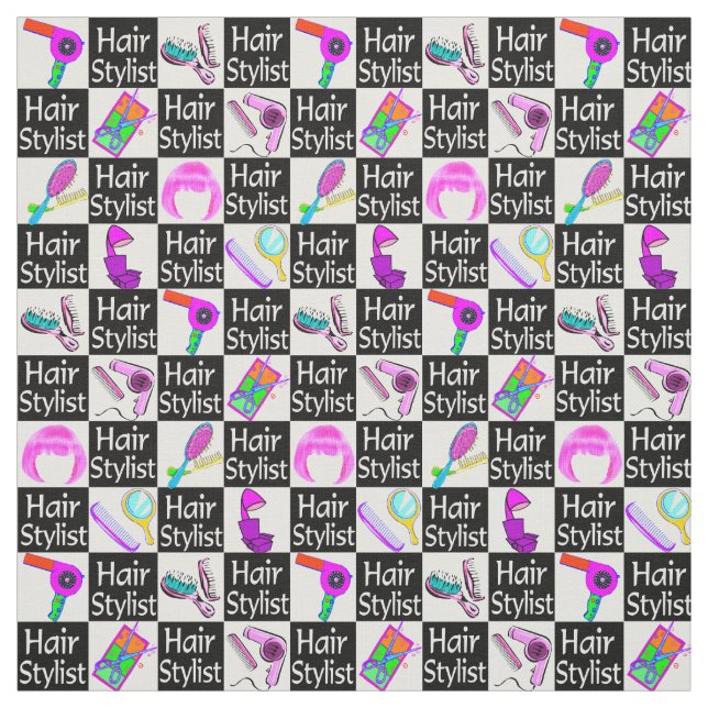 TELA TEJIDOS DE ESTILO CLÁSICO DE CABELLO FABULOSO Y FI (Retal)